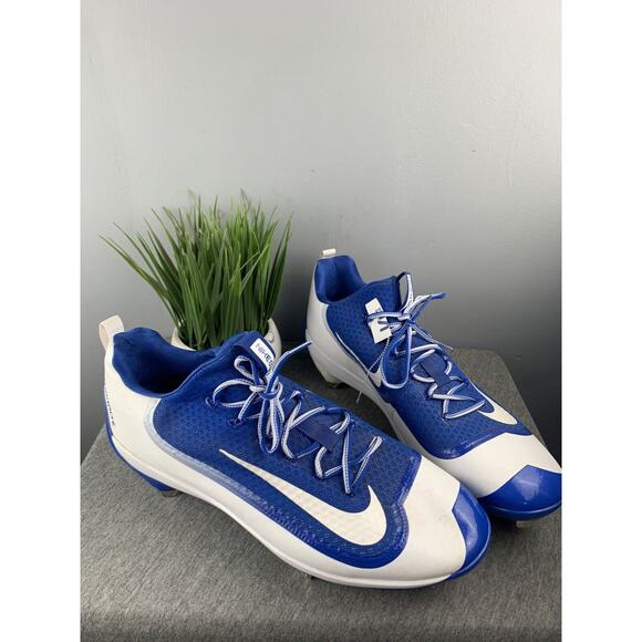 Nike Huarache‎ 2KFilth Elite Low Baseball Cleats Mens 16 807129-410 Blue - Picture 1 of 8